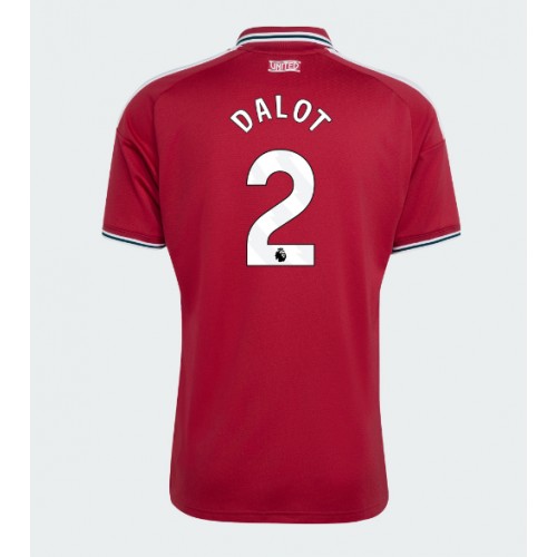 Manchester United Diogo Dalot #2 Kotipaita 2026-27 Lyhythihainen